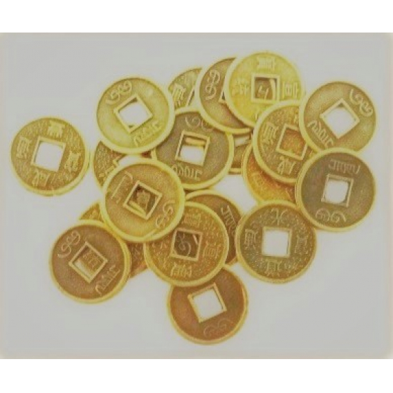 Obrázok pre Feng Shui - Čínske mince set 20ks